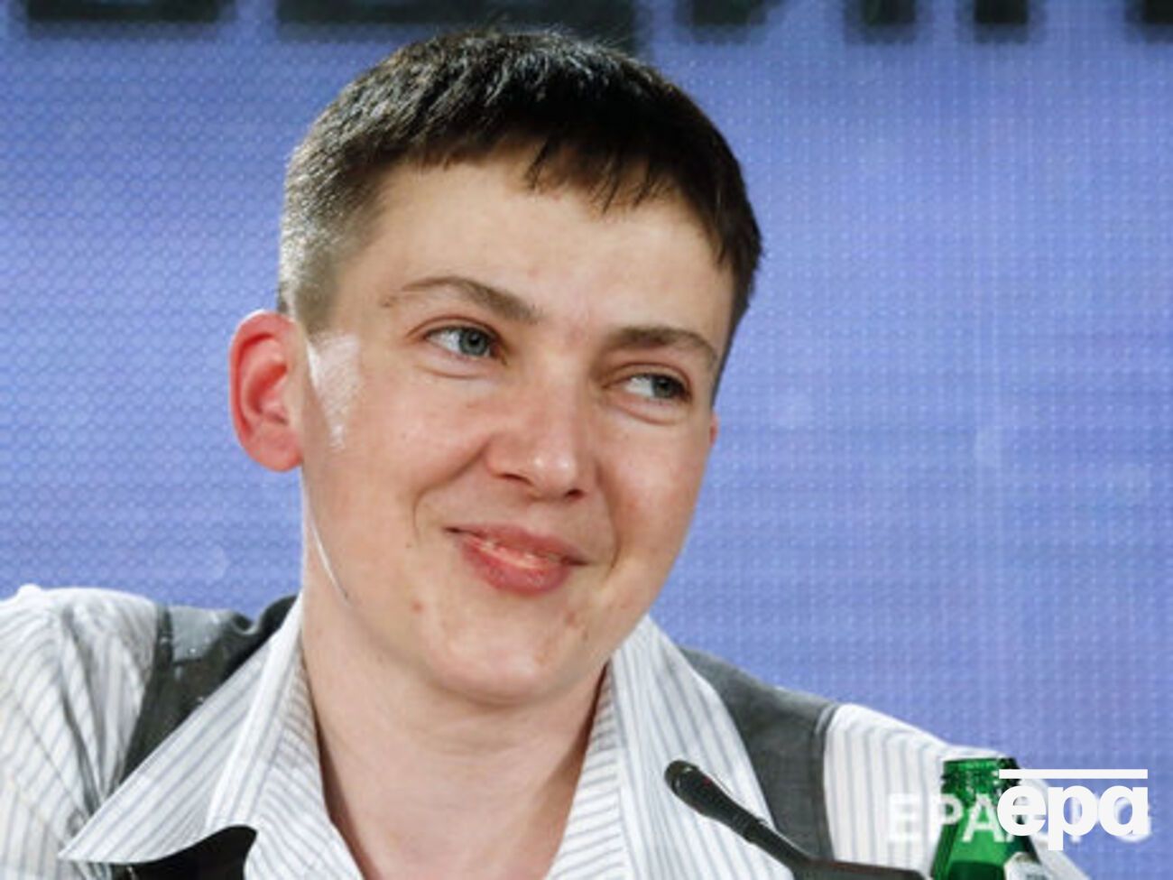 По словам зрителей концерта группы "Океан Ельзи", Вакарчук посвятил Савченко песню