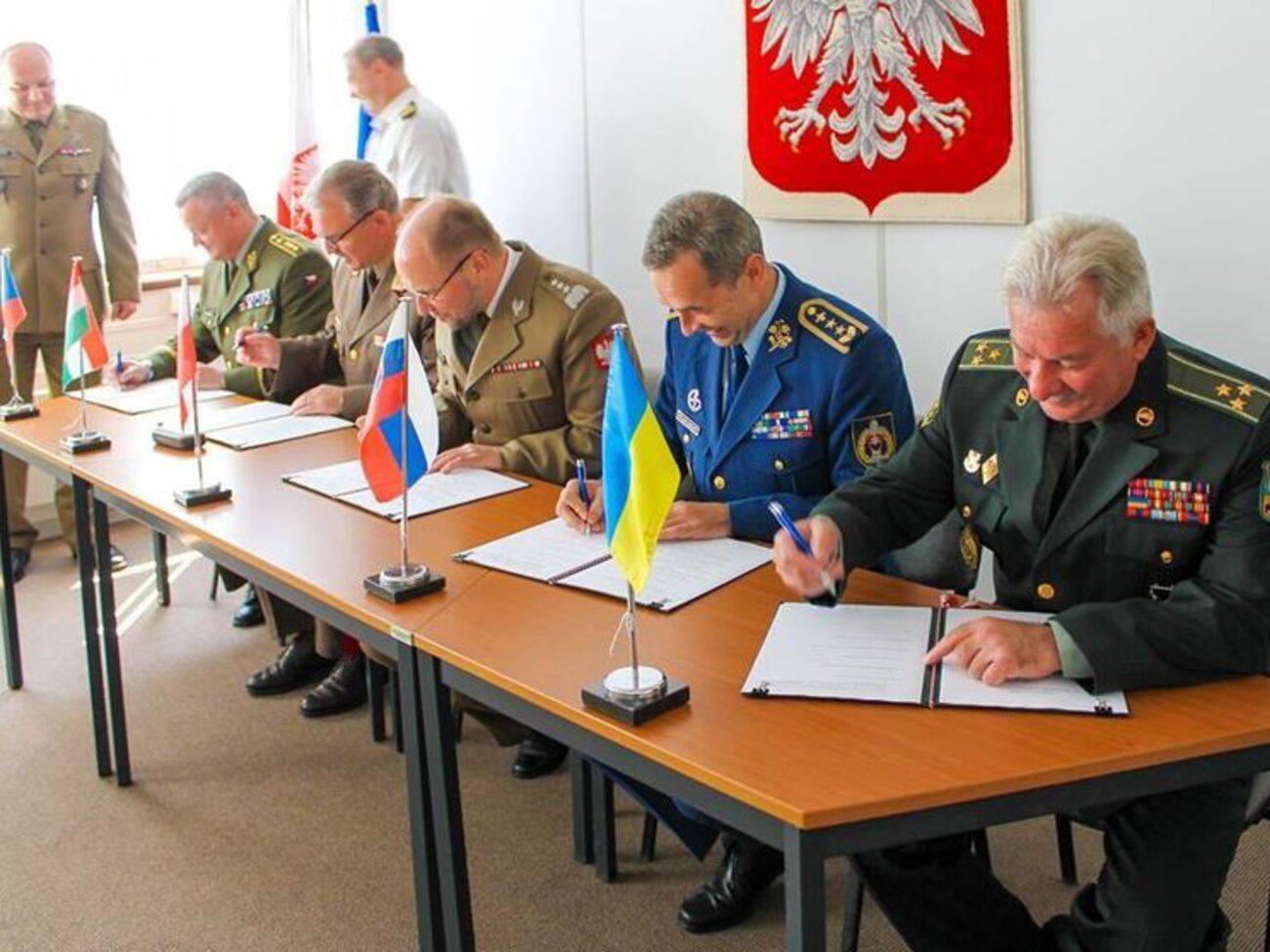 Украина углубляет военное сотрудничество со странами Вышеградской группы