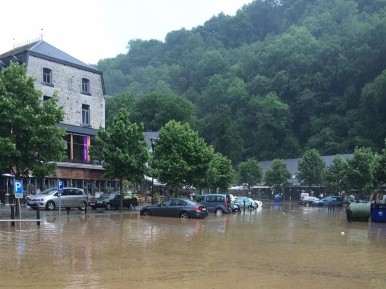 Бельгийская Валлония страдает от сильнейшего наводнения