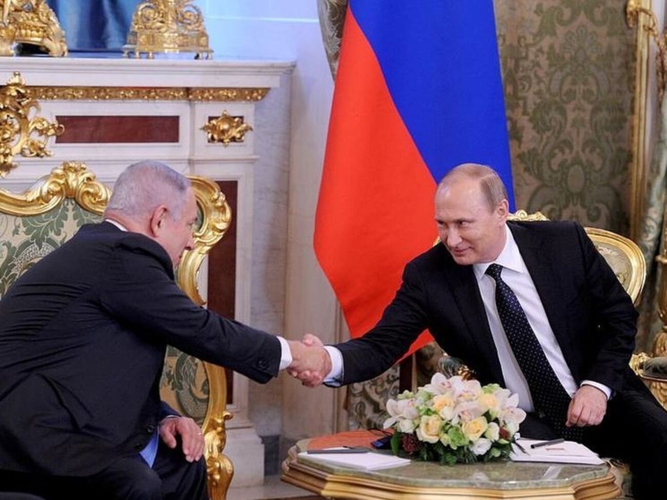 Биньямин Нетаньяху прибыл в Россию с официальным визитом для проведения переговоров с Владимиром Путиным