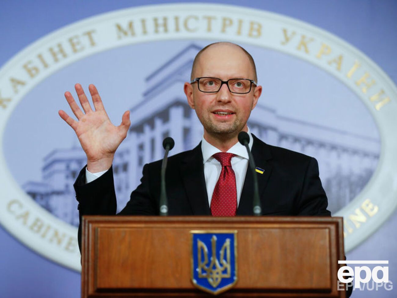 Каплин заявил, что суд обязал возобновить дело в отношении Яценюка (на фото)