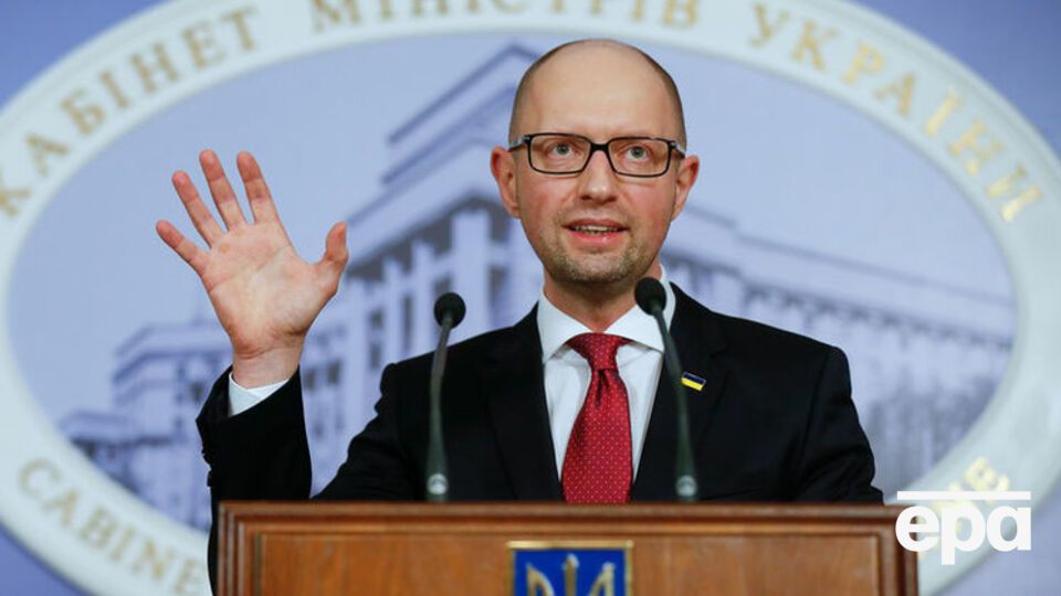 Каплин заявил, что суд обязал возобновить дело в отношении Яценюка (на фото)