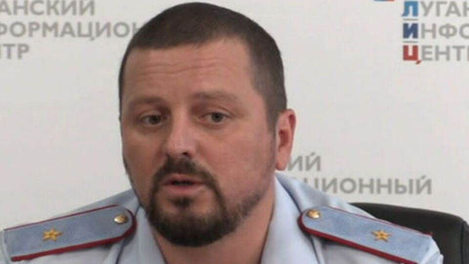 Глава "МВД ЛНР" Игорь Корнет
