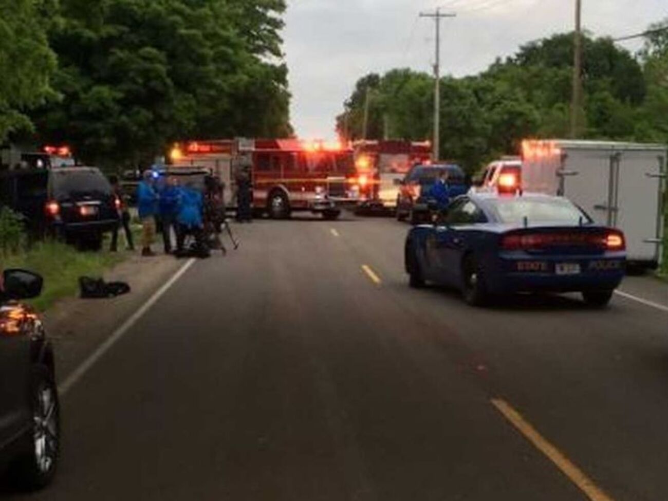 В результате аварии пятеро человек погибли, четверо ранены