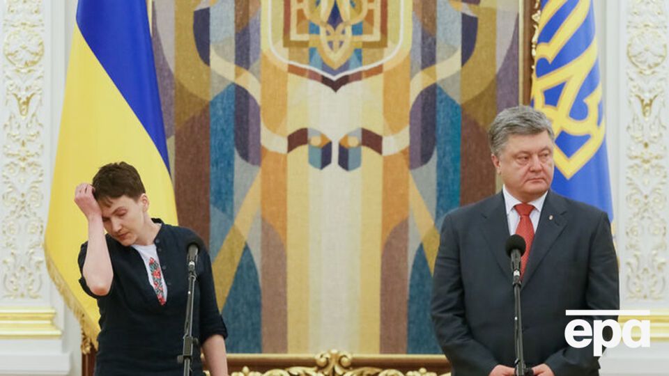 Савченко: Президент придерживается той линии, что все же Плотницкий и Захарченко являются террористами