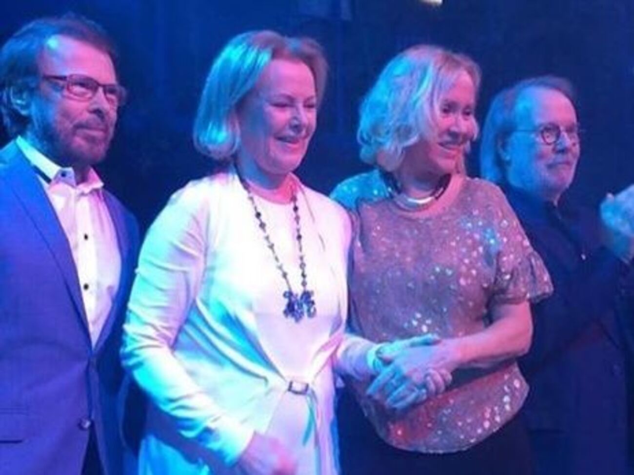 ABBA воссоединилась впервые после распада в 1982 году