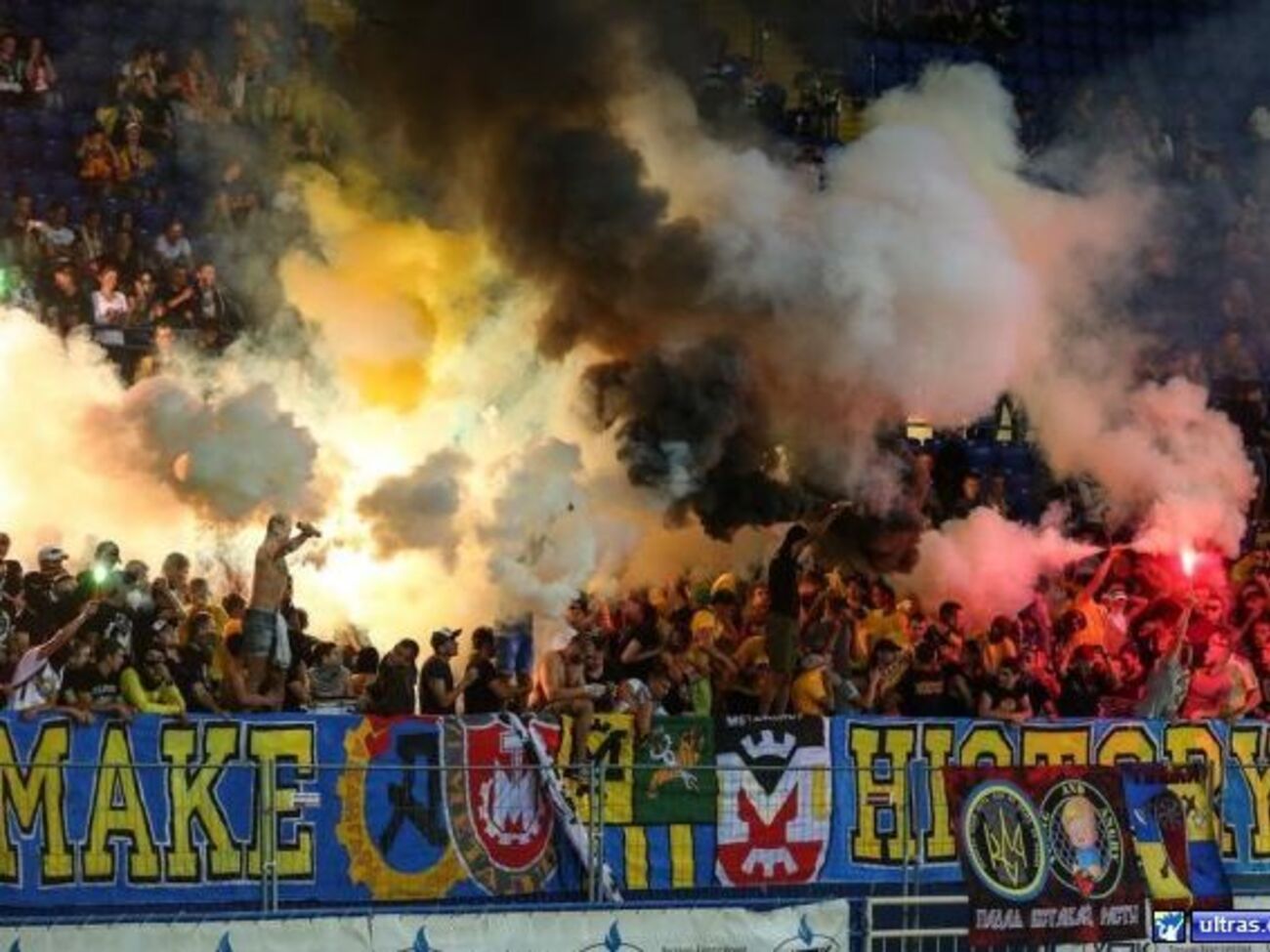 Ультрас "Металлиста":&nbsp;Срыв матчей &ndash; это минимум, на который мы готовы пойти, чтобы не пустить этих мразей в наш город