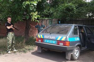 Нацполиция провела в Торецке контрдиверсионный рейд. Фоторепортаж