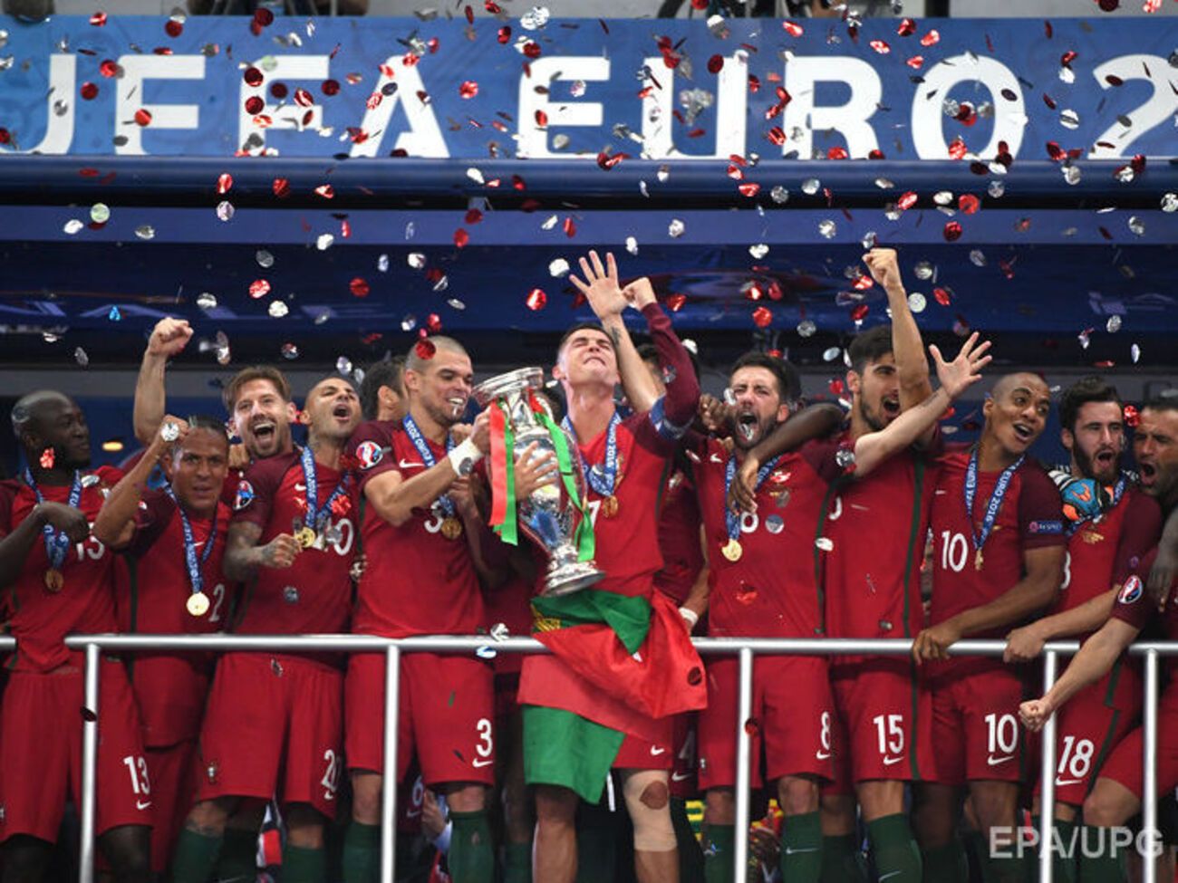 Португалия выиграла Евро 2016. Фоторепортаж