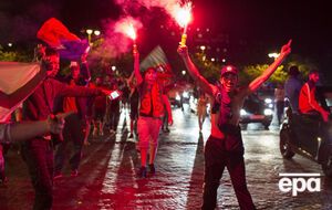 Финал Евро 2016 в Париже прошел не совсем мирно