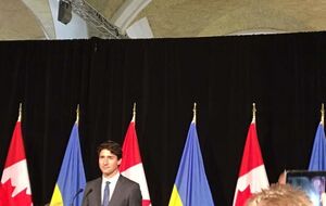 Трюдо в "Мистецькому арсеналі"