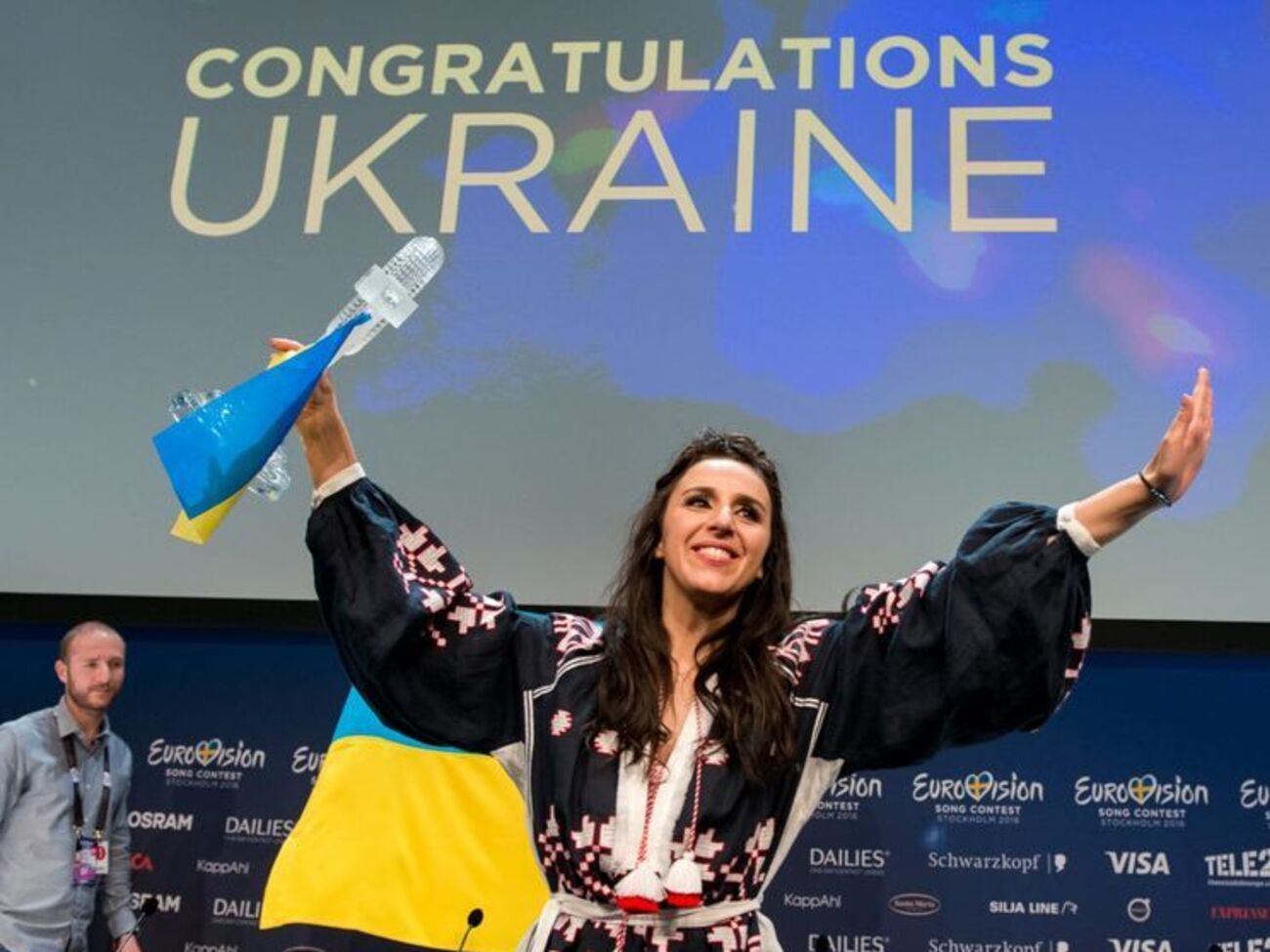 Джамала привезла "Евровидение 2017" в Украину