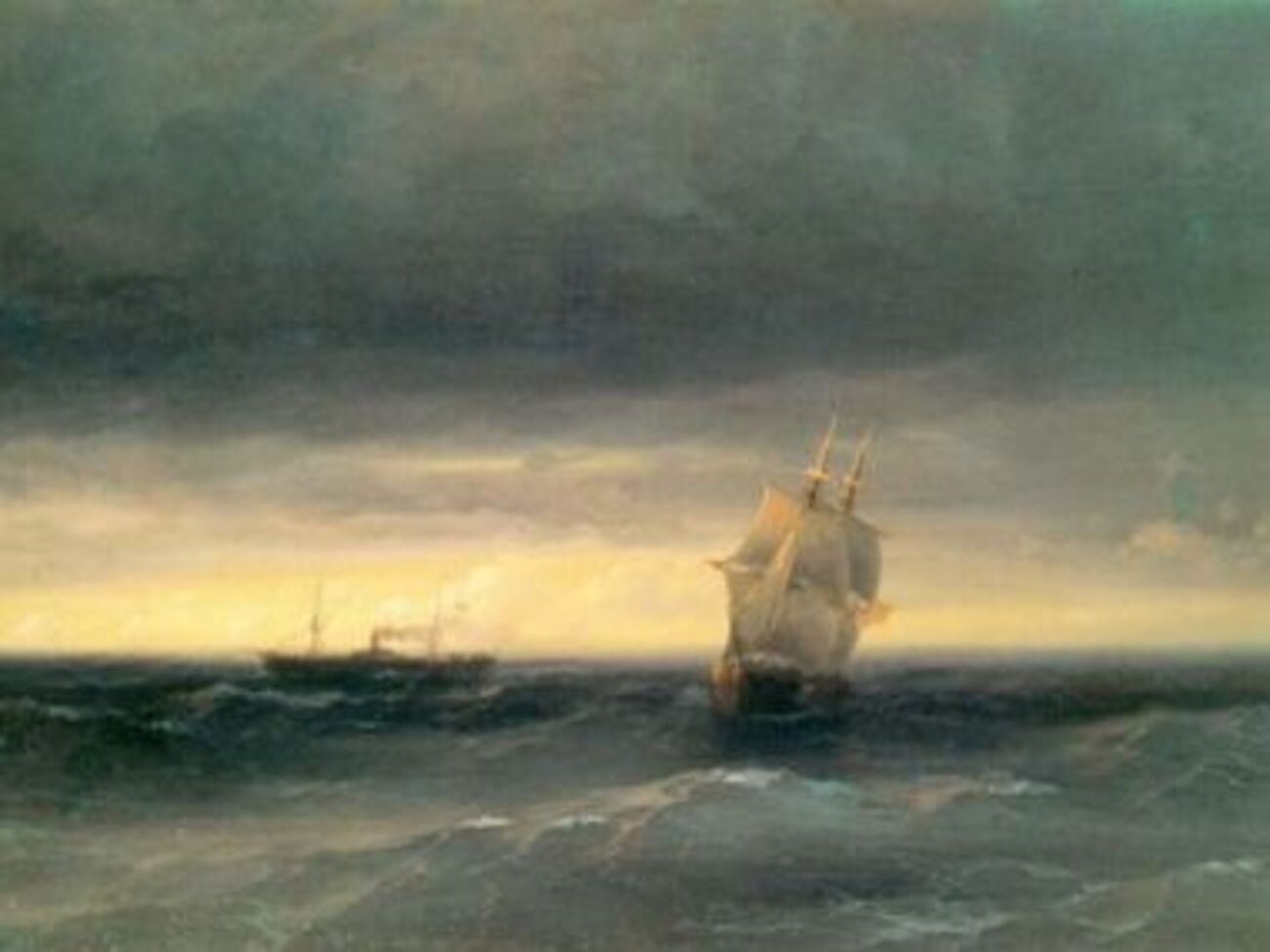 В Крыму заявляют, что картины Айвазовского вернутся назад через год