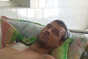 Задержанный находится в больнице с ранением ноги