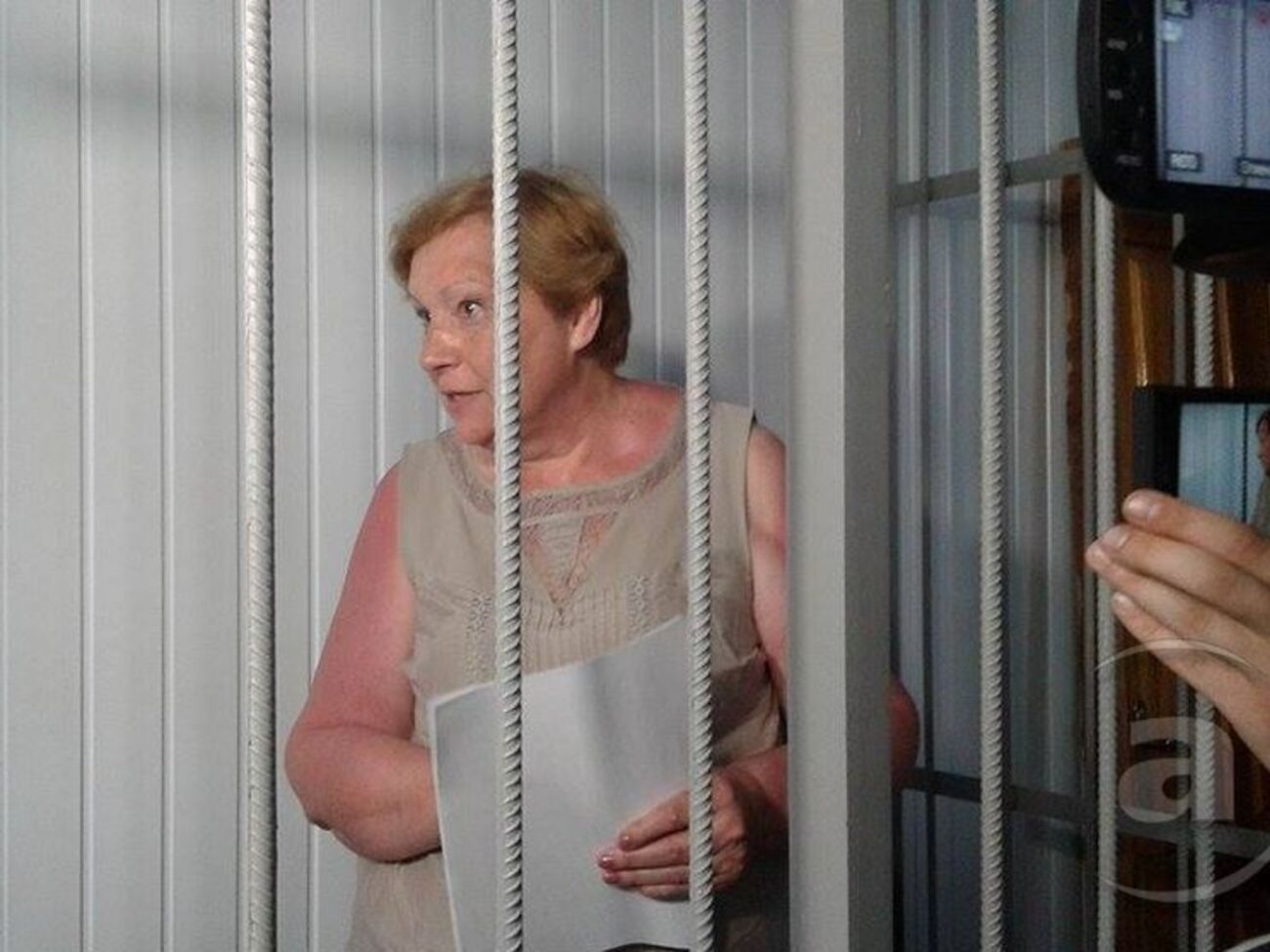 Александровская в суде