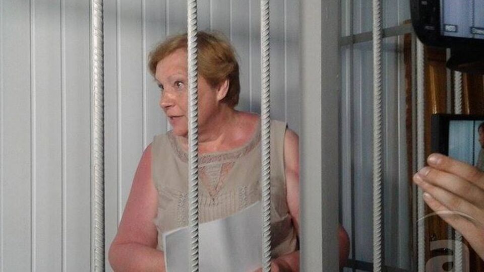 Александровская в суде