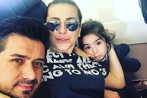 Мурат Налчаджиоглу, Ани Лорак и их дочь София отправились на отдых в Турцию