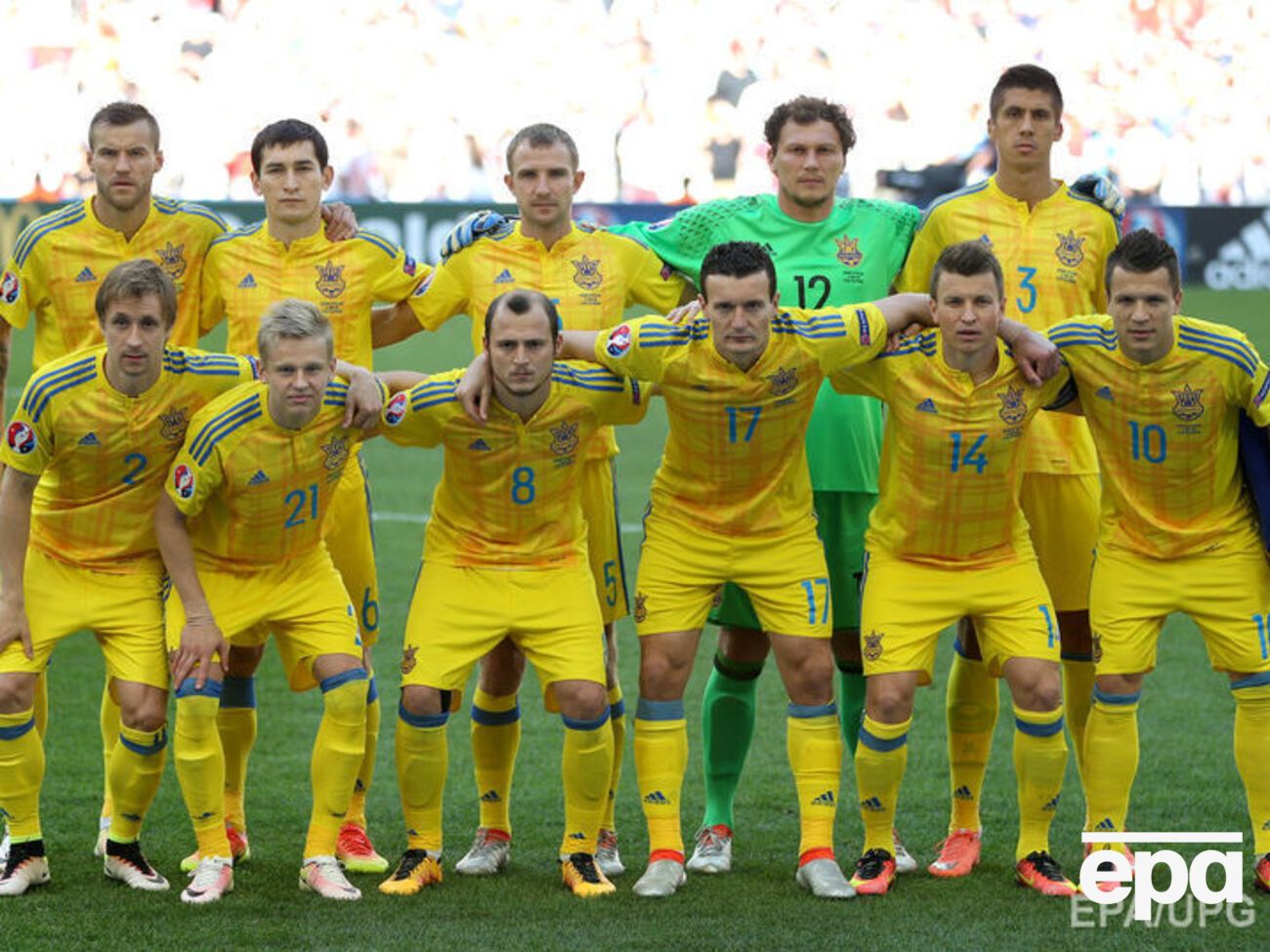 Причиной падения Украины в рейтинге ФИФА стало неудачное выступление на Евро 2016