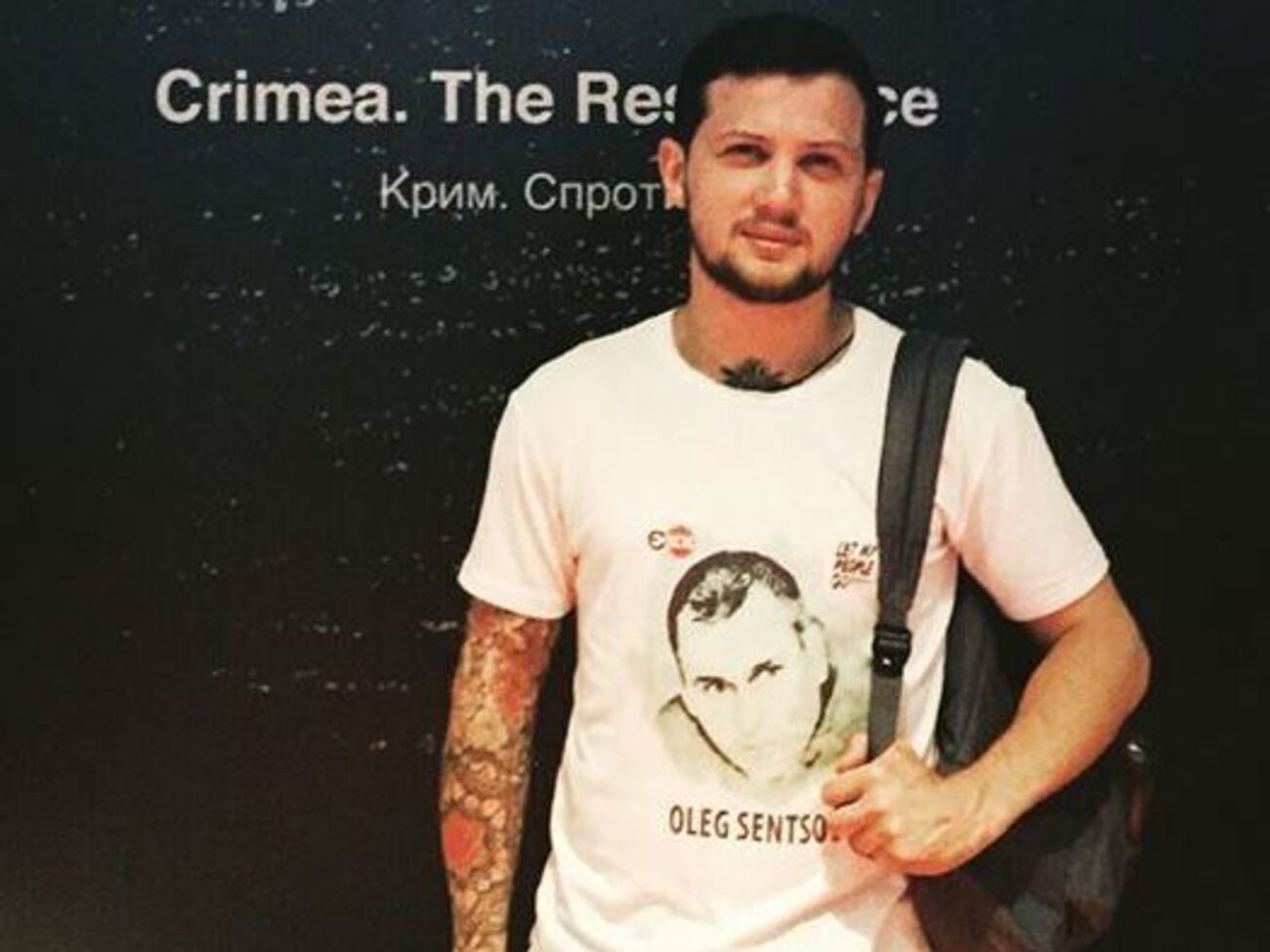 Афанасьев (на фото): Сенцов является примером для Украины