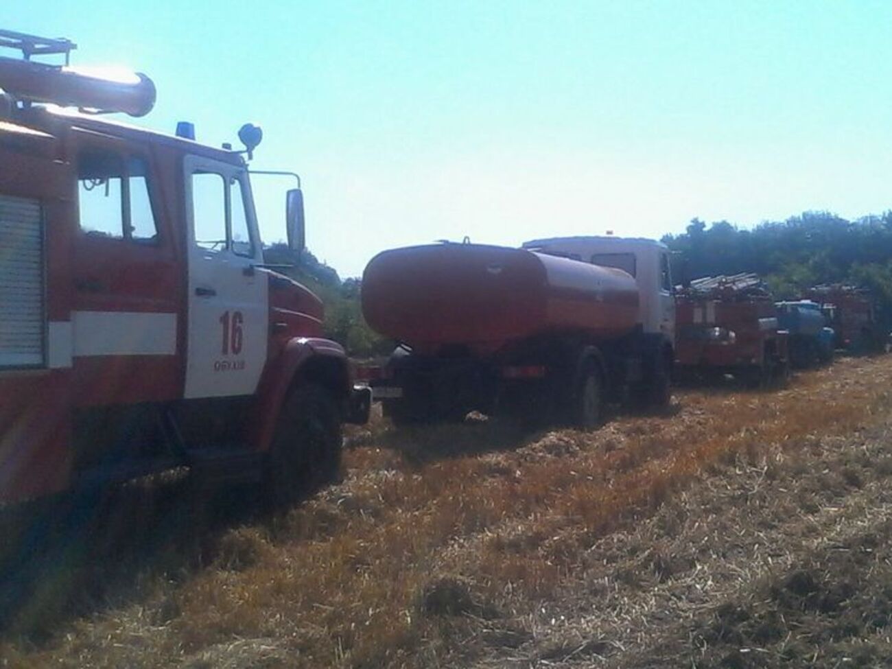 Пожар на&nbsp;трипольской свалке потушили