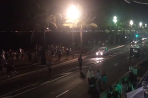Видео появилось около 23.30 по киевскому времени