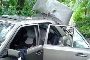 Взрывное устройство, по данным полиции, было в багажнике автомобиля