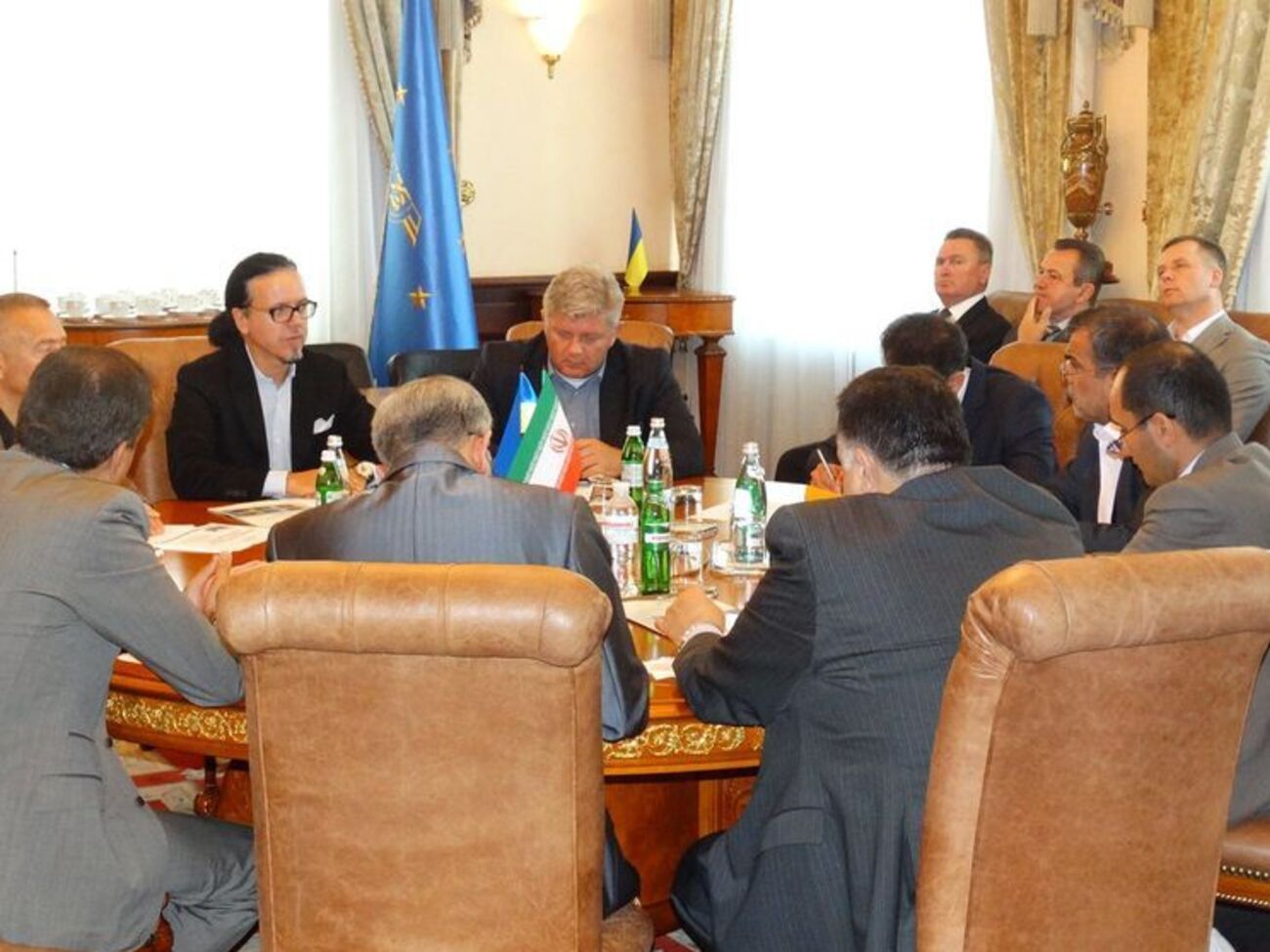 Глава&nbsp;"Укрзалізниці&nbsp;Войцех Бальчун провел встречу с замминистра путей и городского развития Ирана&nbsp;Али Нурзады