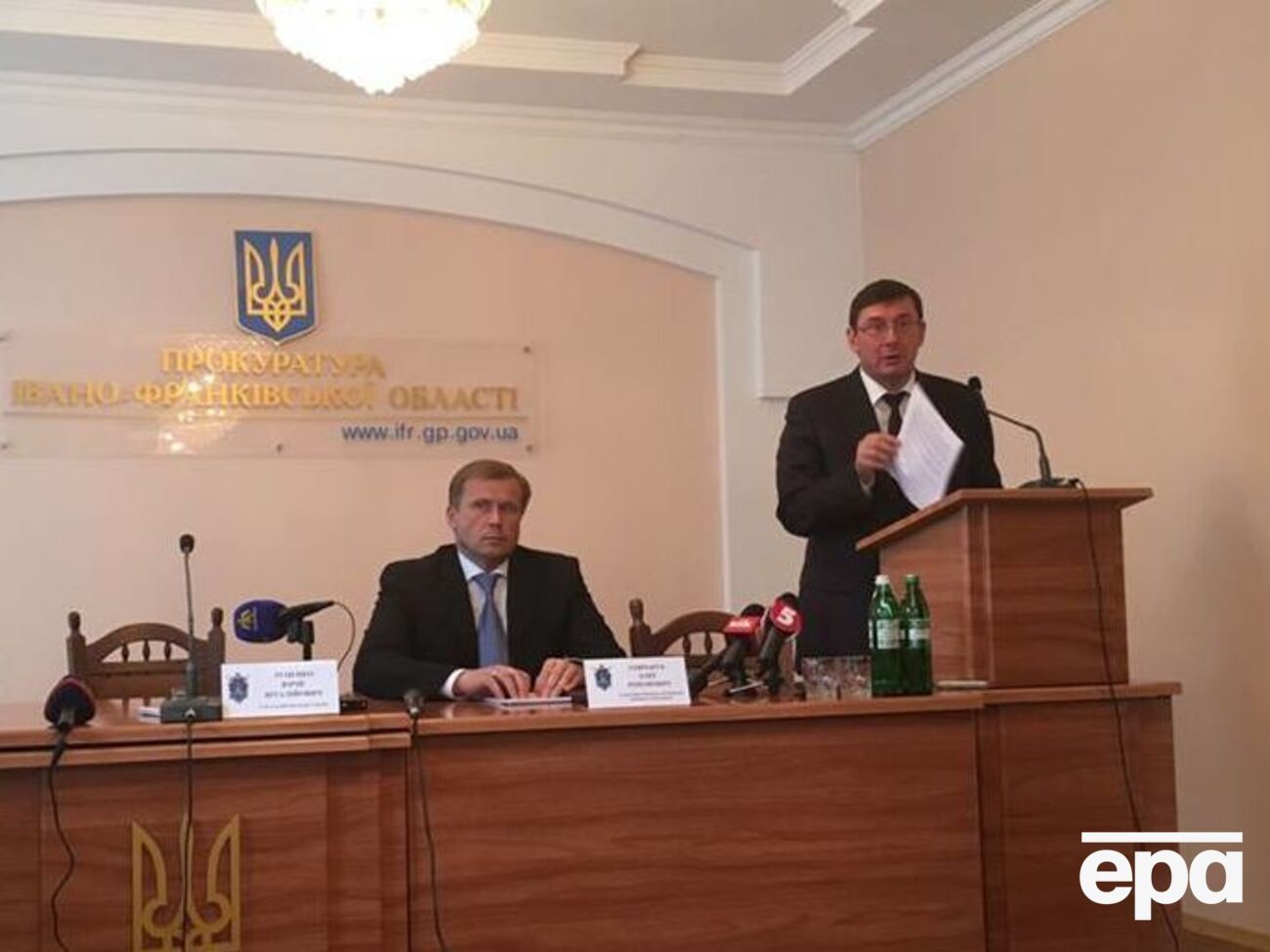 Луценко в Ивано-Франковске