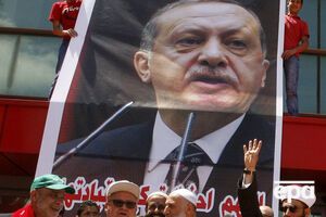 Сторонники Реджепа Эрдогана в Турции