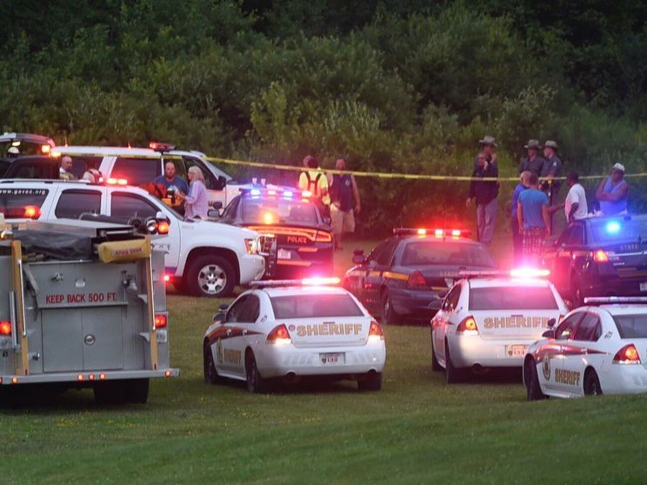 Полиция проводит расследование крушения самолета в штате Нью-Йорк