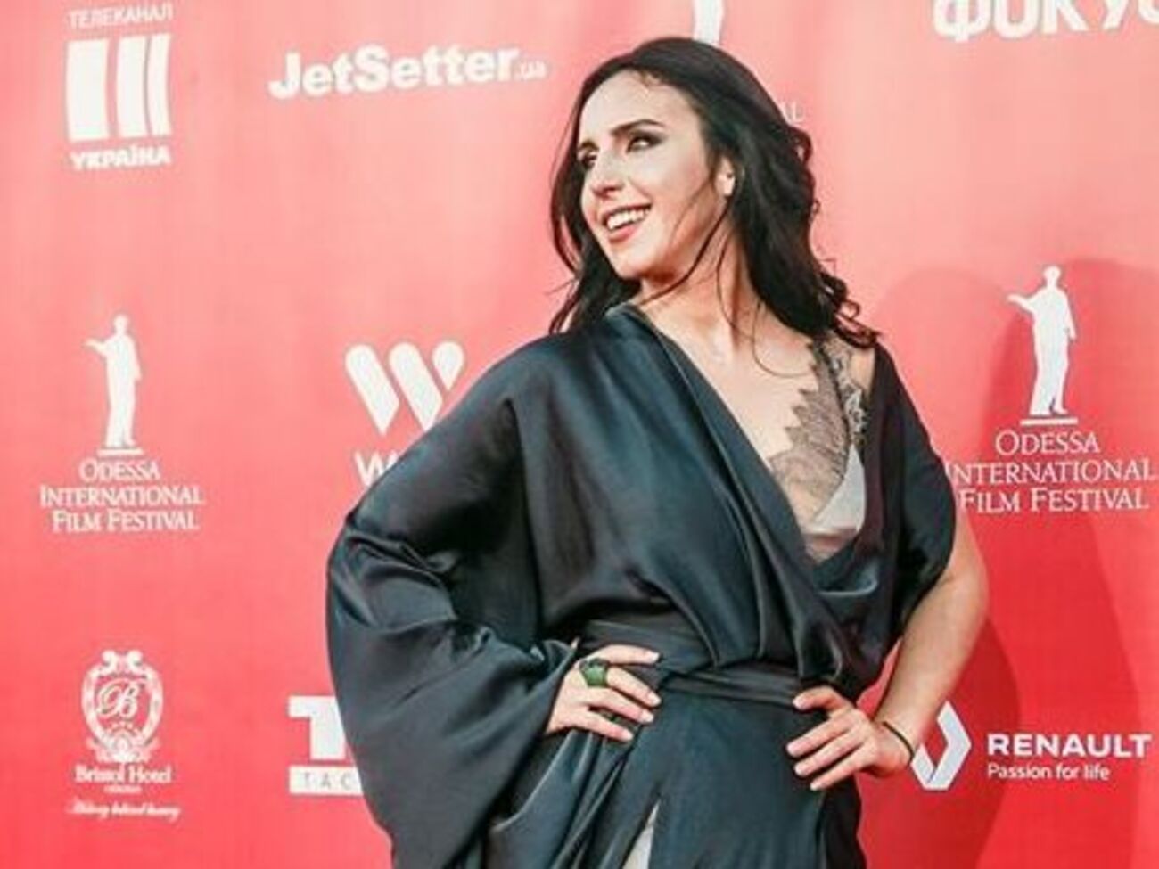 Джамала посетила открытие Одесского кинофестиваля
