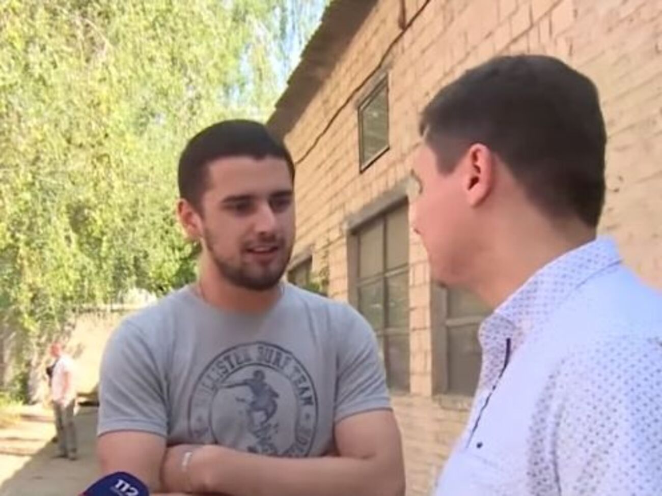 Дейдей:&nbsp;Я, в отличие от тебя, скота, бл...дь, три месяца в АТО пробыл