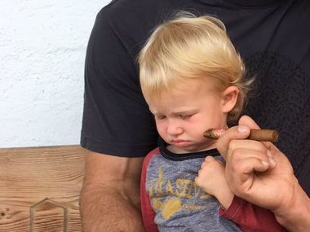 Владимир Кличко:&nbsp;В это время малышка говорит "до свидания" кубинским сигарам