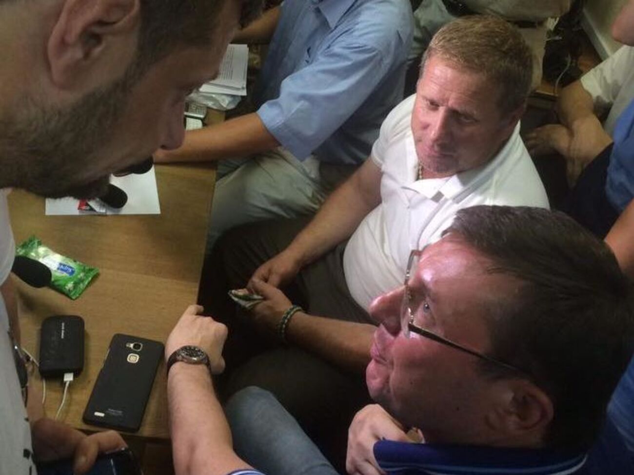 Луценко прибыл в Печерский суд