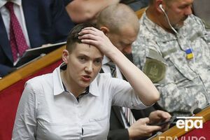Надежда Савченко: Нельзя рассматривать дела, которые происходили где-то в зоне АТО, так, как криминальные суды