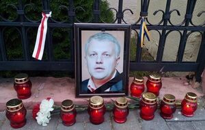 В Гродно журналисты почтили память погибшего накануне Павла Шеремета