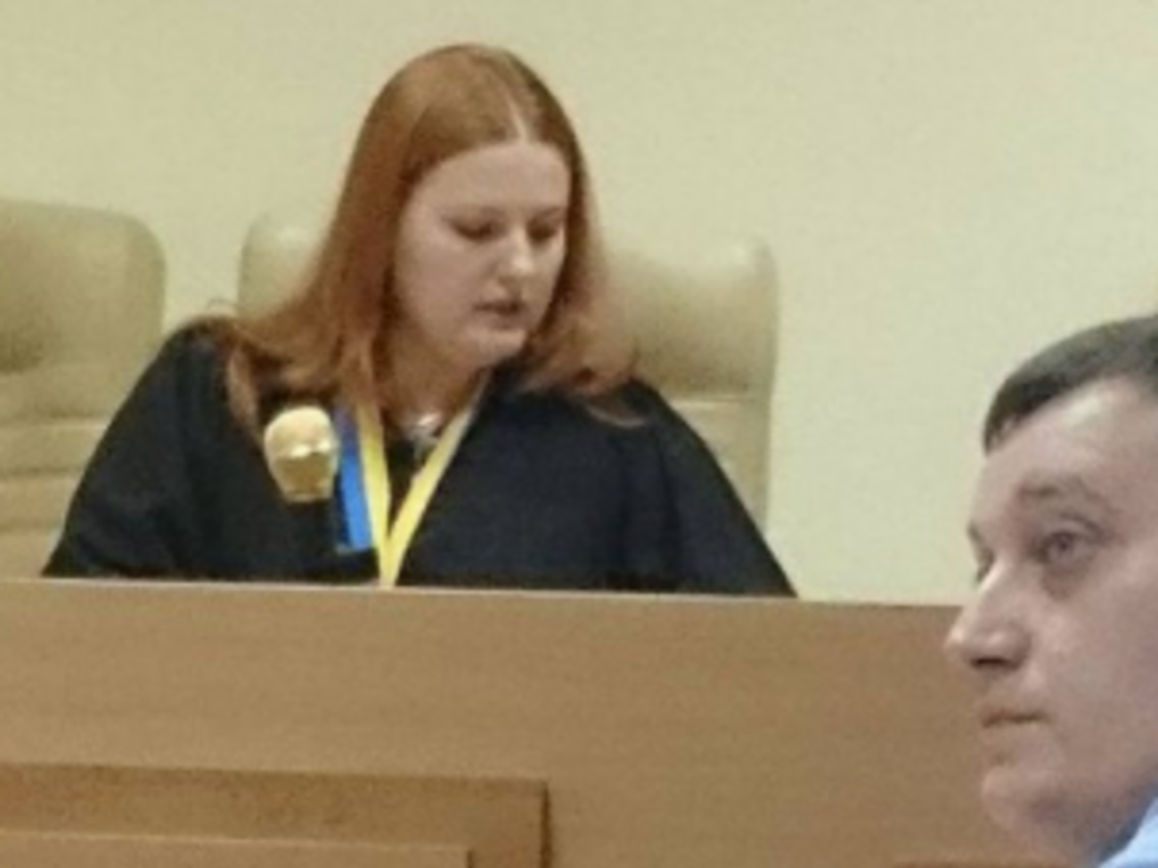 Сергей Хальзев на суде