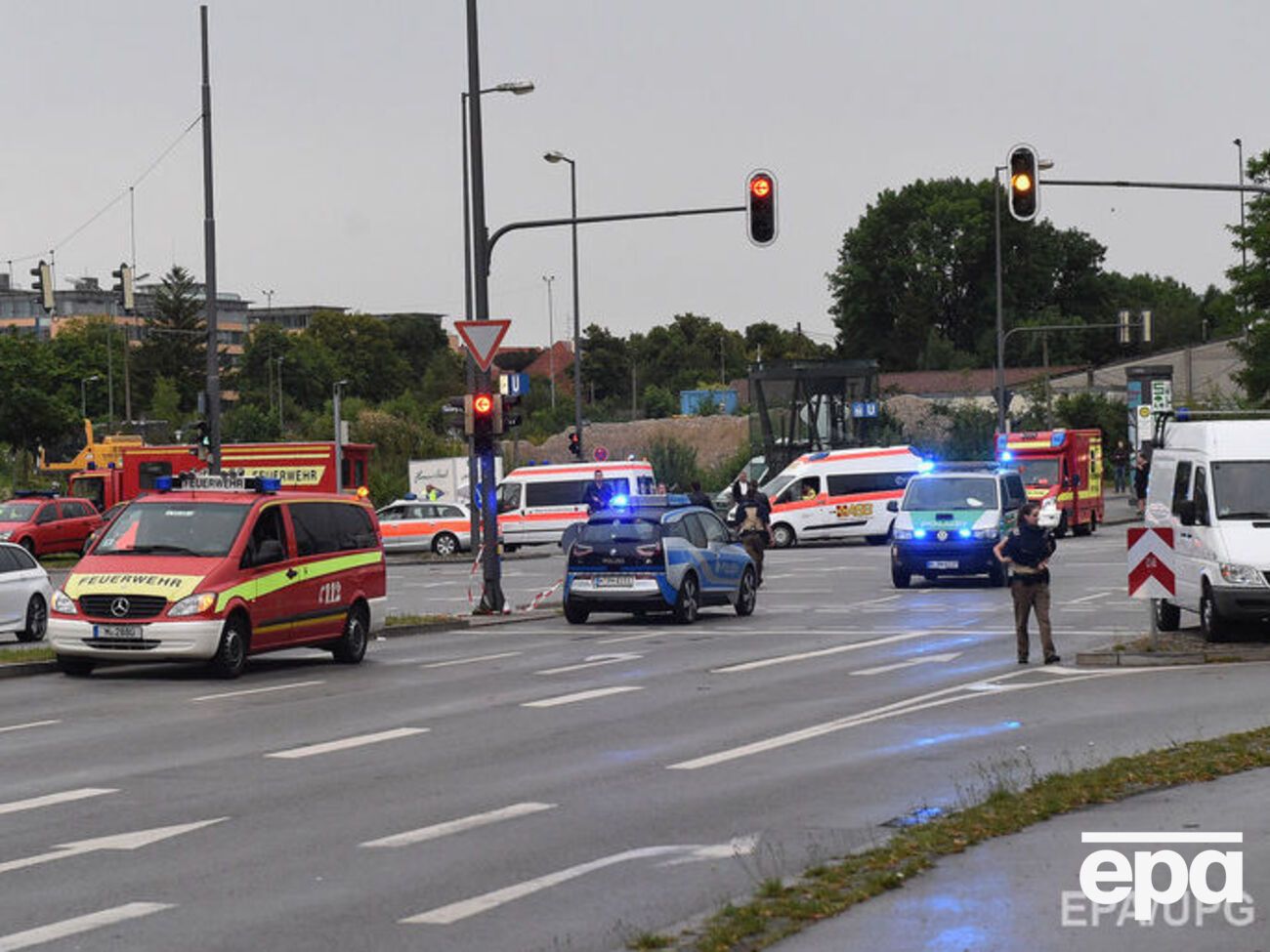 В результате стрельбы в Мюнхене как минимум трое погибших