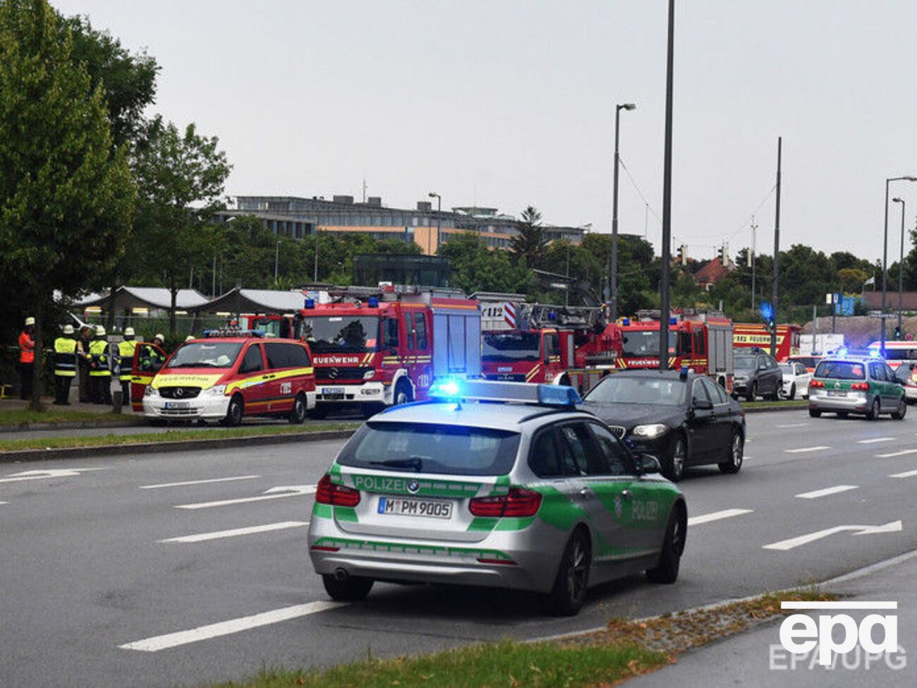 Полиция не уточнила количество раненых