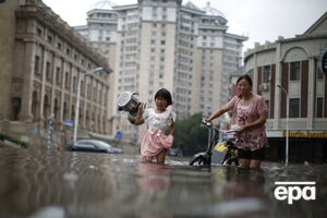 Города и села севера Китая затоплены