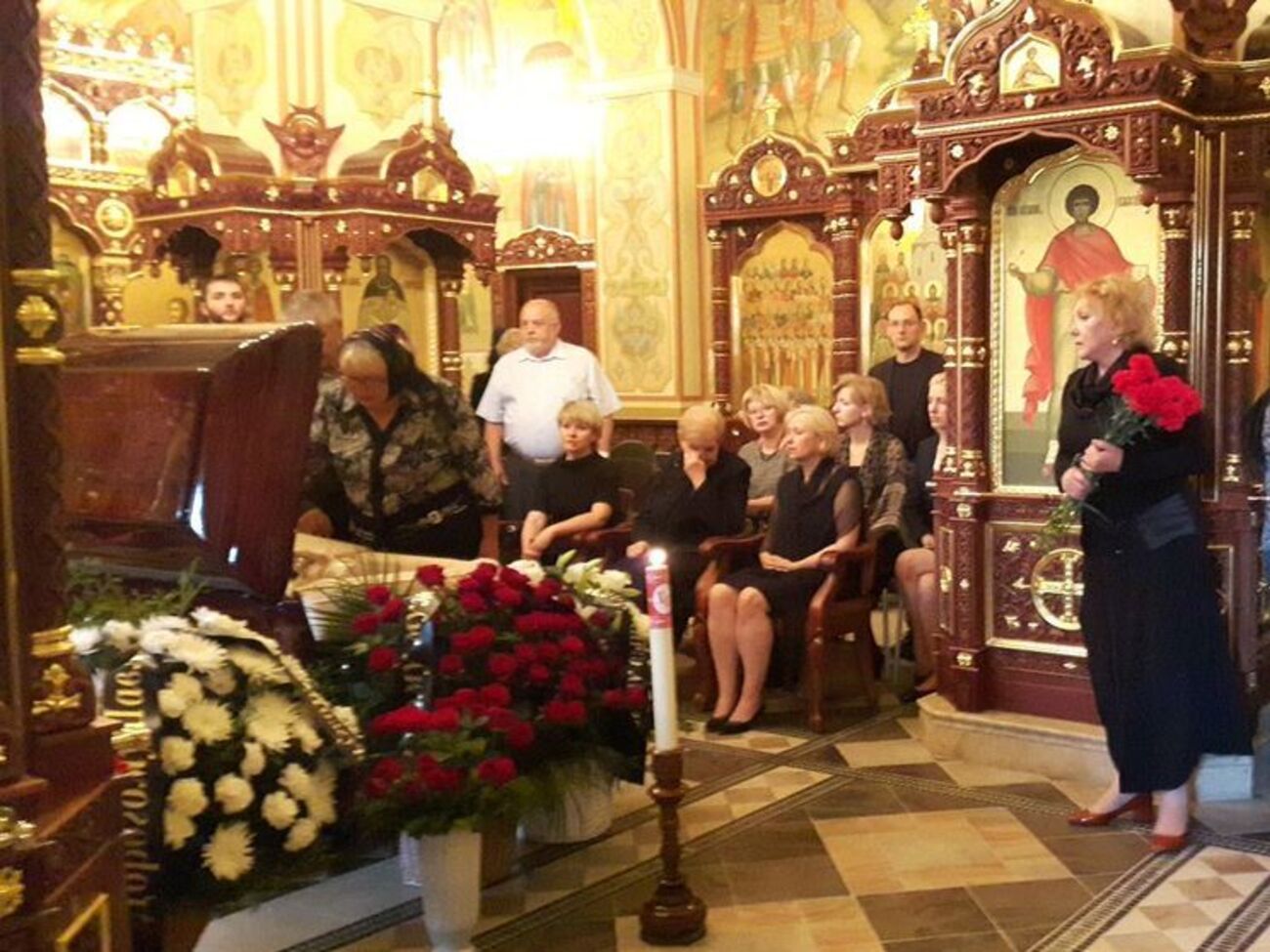 В Минске прощаются с журналистом Шереметом. Фоторепортаж