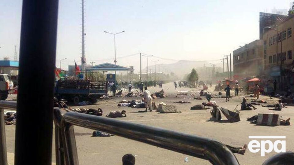 Мощный взрыв в Кабуле привел к человеческим жертвам