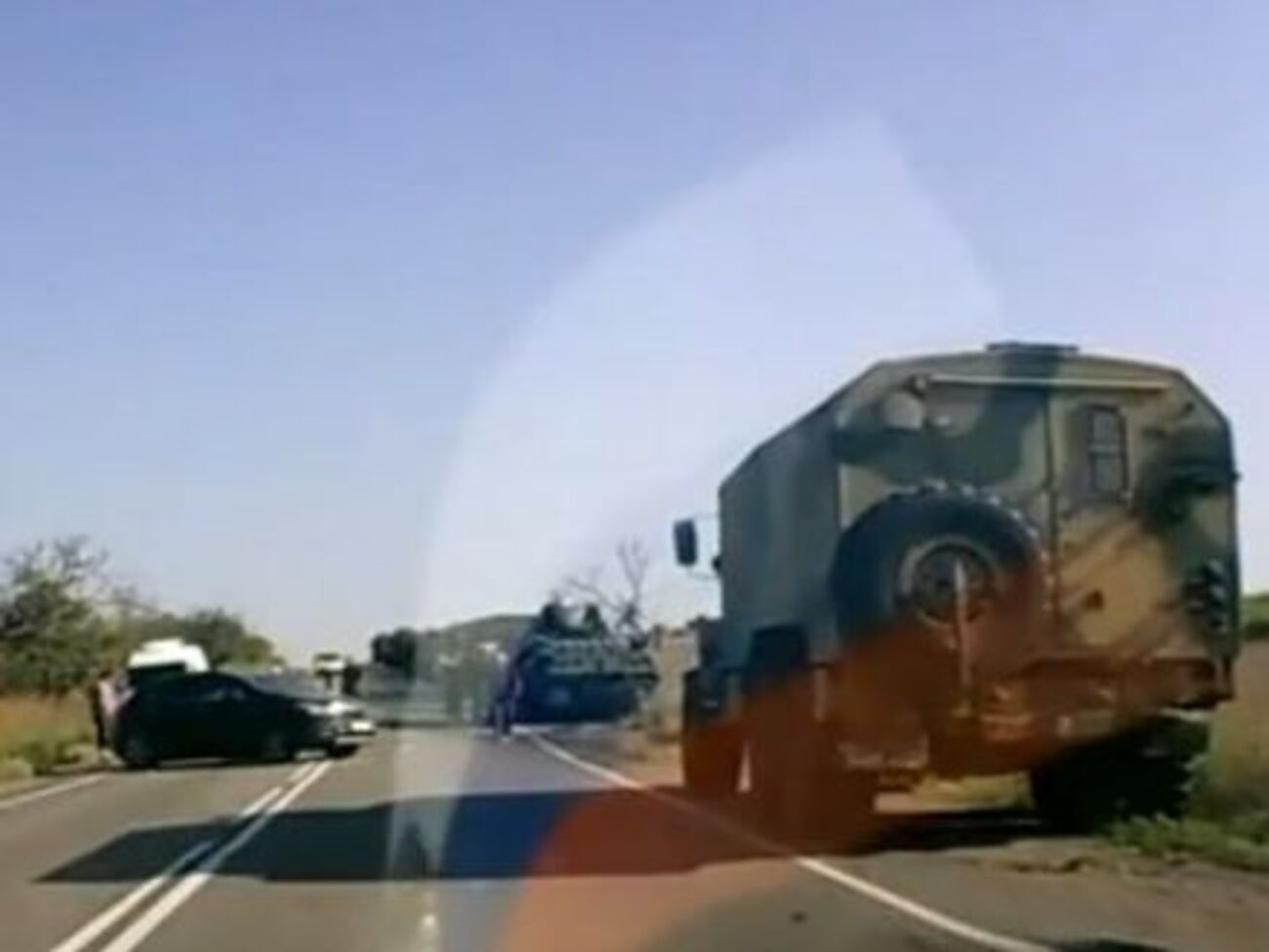 Авария произошла утром 23 июля возле села Табачное Бахчисарайского района