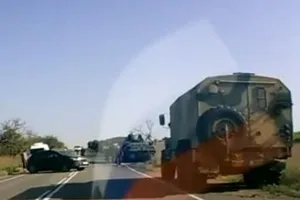 Авария произошла утром 23 июля возле села Табачное Бахчисарайского района