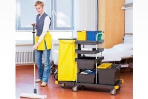 Журналисты выяснили, кто продал Киевскому онкоцентру швабры по цене 2460 грн за один предмет