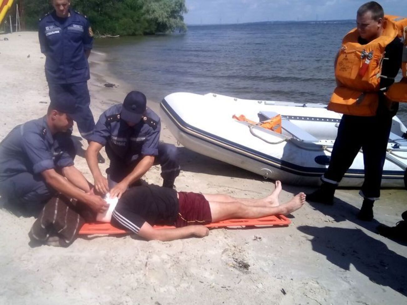 В регионах страны проходят учения спасателей