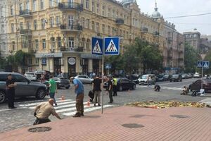 Сегодня иностранные специалисты обследовали место гибели Шеремета