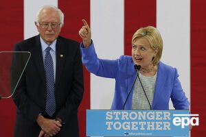 Сандерс заявил, что будет голосовать за Клинтон