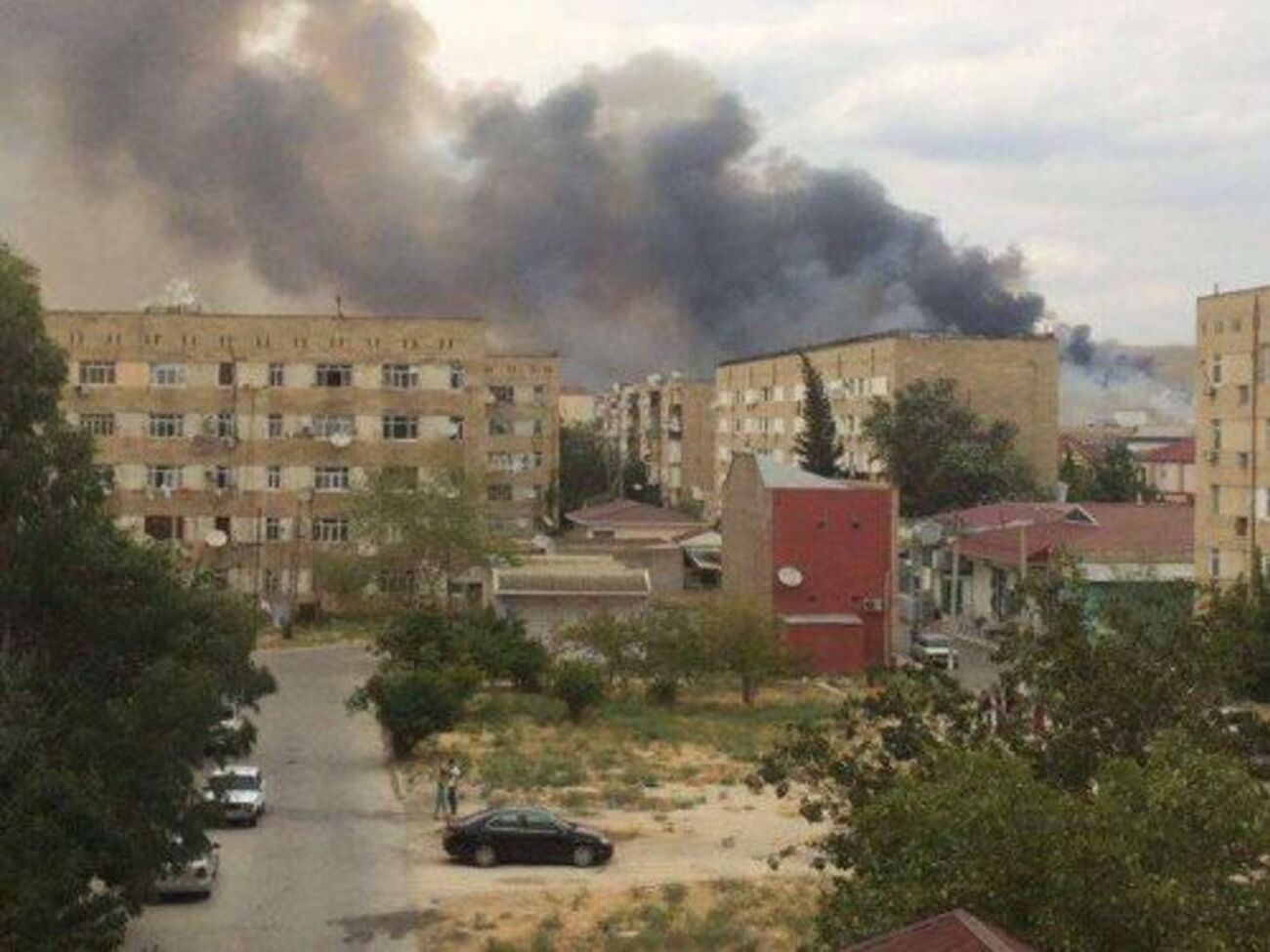 Столб дыма над Ширваном