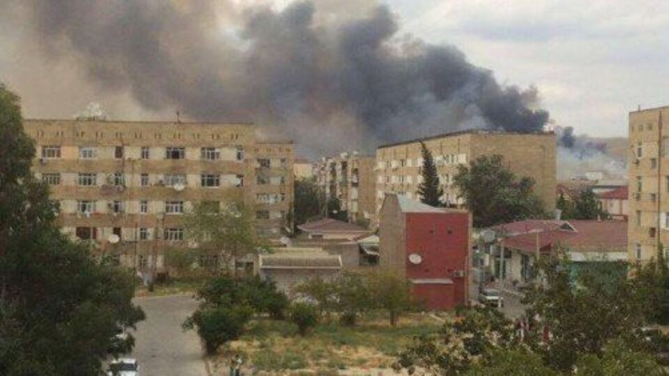 Столб дыма над Ширваном